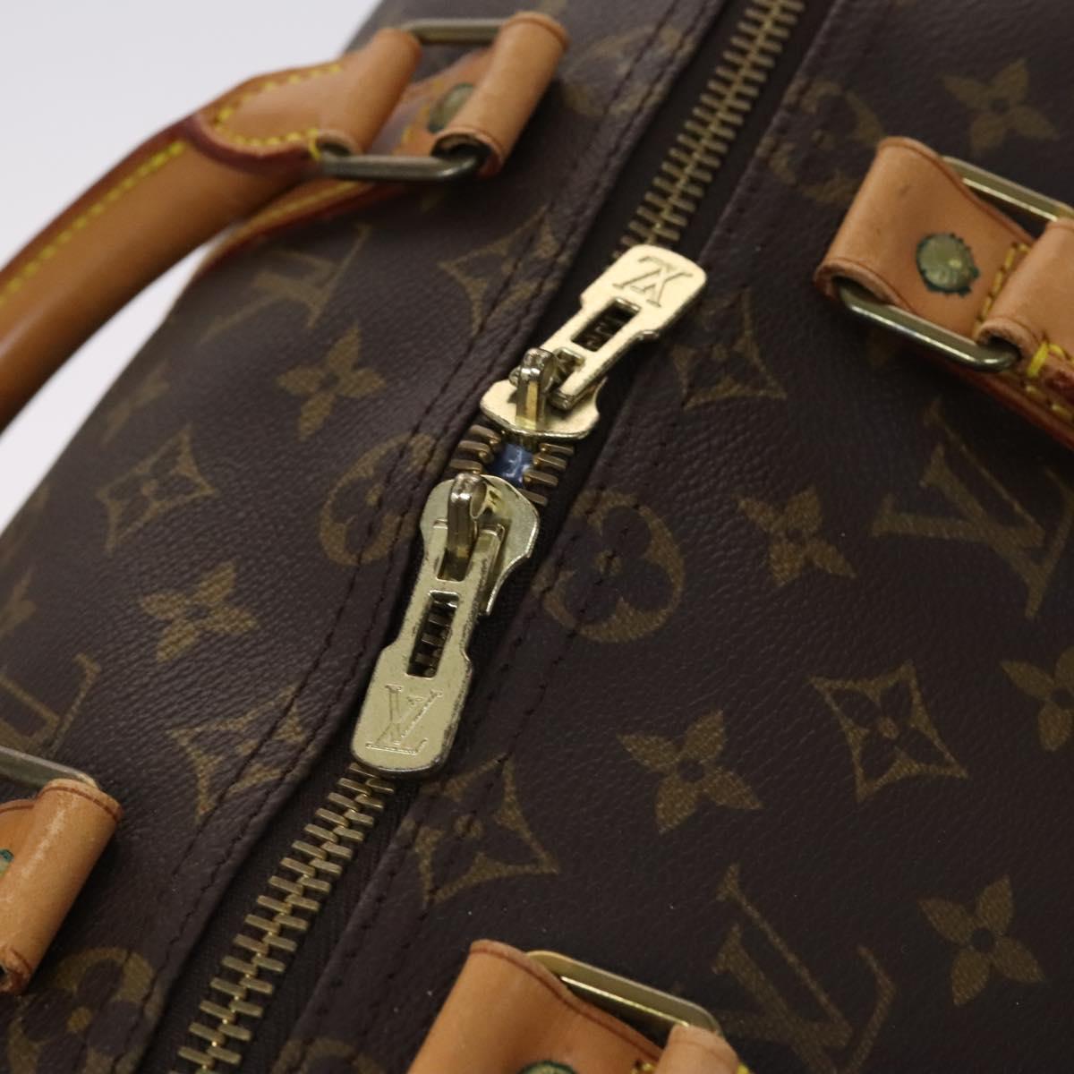 Louis Vuitton Keepall 50, Brown, Canvas, travel