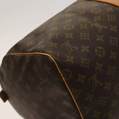 Louis Vuitton Keepall 55, Brown, Canvas, travel