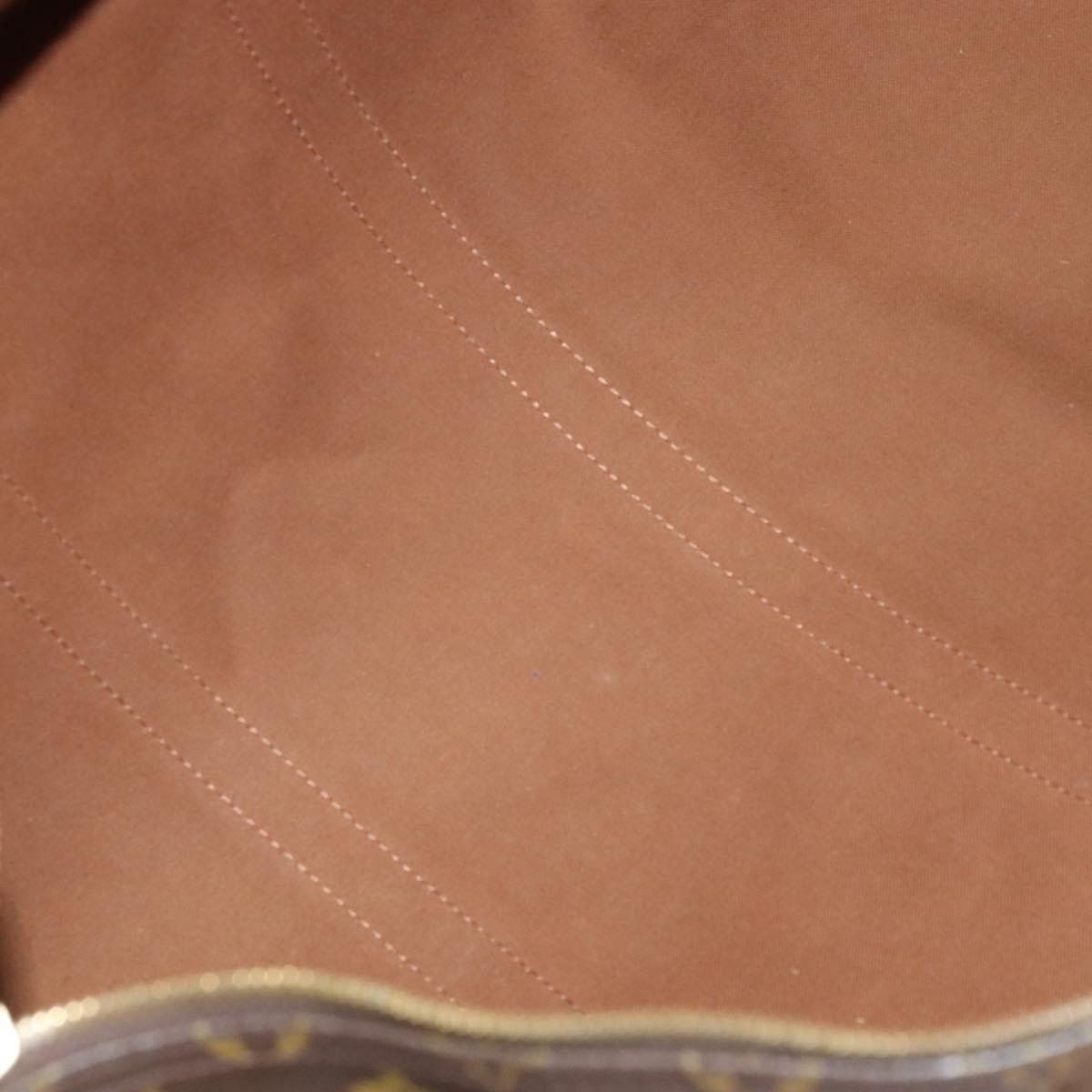Louis Vuitton Keepall 55, Brown, Canvas, travel