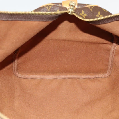 Louis Vuitton Keepall 55, Brown, Canvas, travel