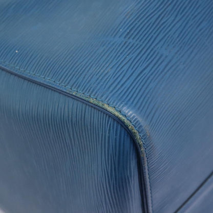 Louis Vuitton Keepall 55, Blue, Leather, travel