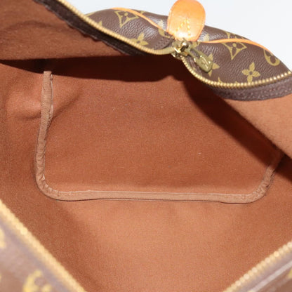 Louis Vuitton Keepall 55, Brown, Canvas, travel