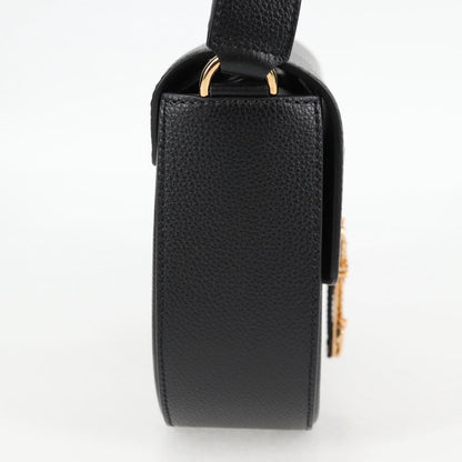 Versace Medusa, Black, Leather, shoulder