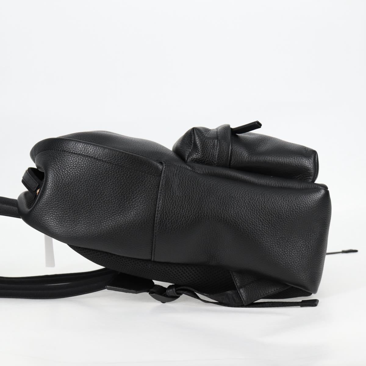Versace Medusa, Black, Leather, backpack