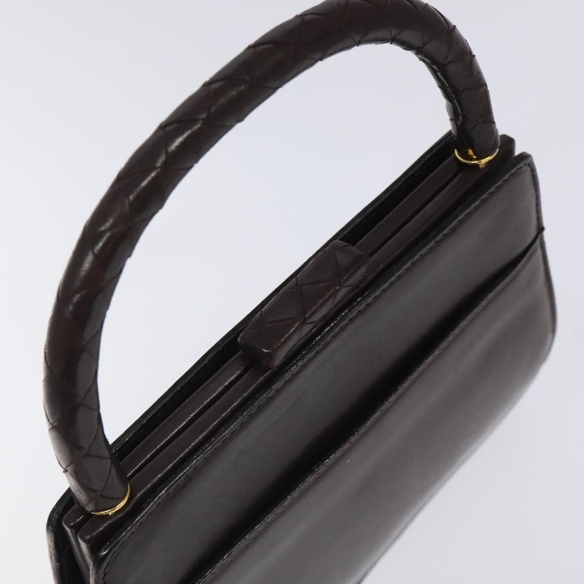 Bottega Veneta Intrecciato, Brown, Leather, handbag