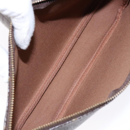 Louis Vuitton Pochette Accessoire, Brown, Canvas, clutch