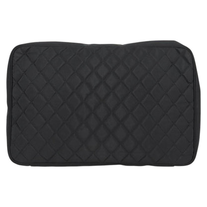 Chanel Cc, Black, NYLON, clutch