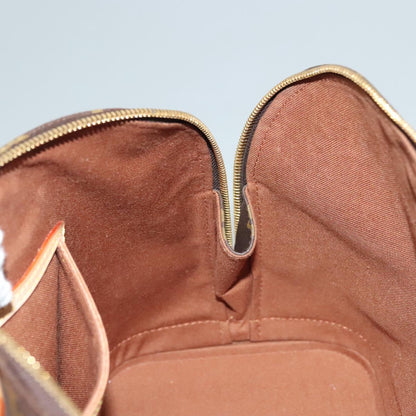Louis Vuitton Alma, Brown, Canvas, handbag