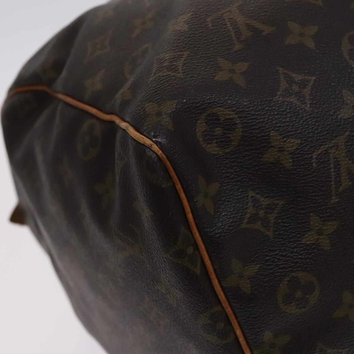 Louis Vuitton Keepall 60, Brown, Canvas, travel