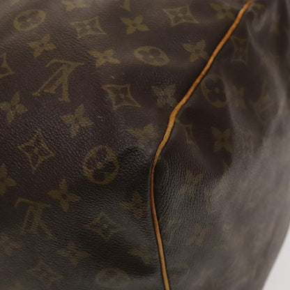 Louis Vuitton Keepall 60, Brown, Canvas, travel