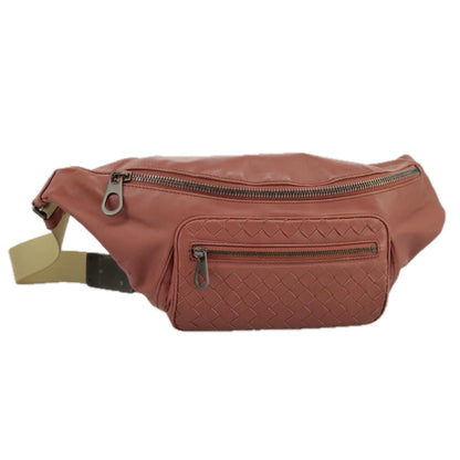 Bottega Veneta Intrecciato, Pink, Leather, shoulder