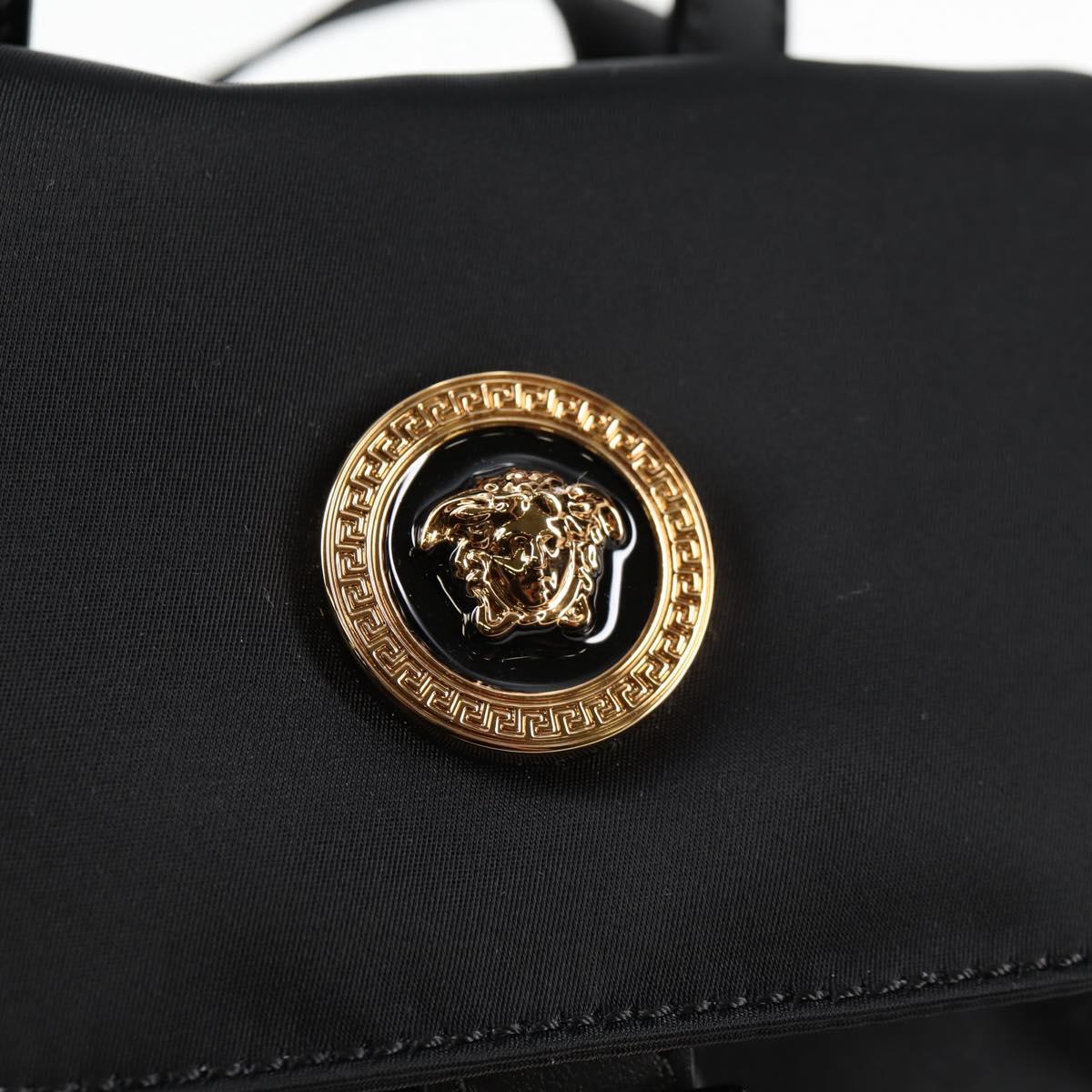 Versace Medusa, Black, NYLON, backpack