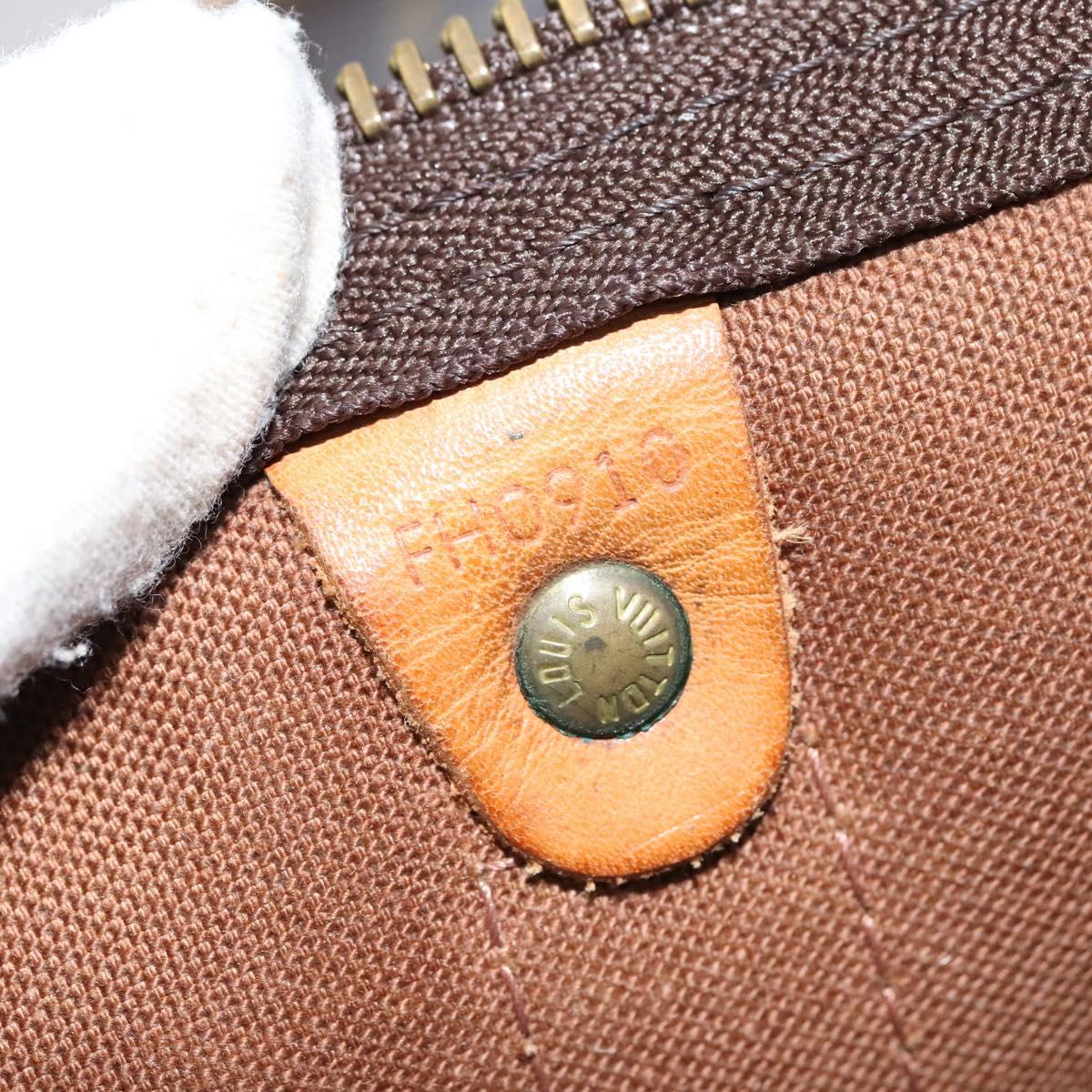 Louis Vuitton Keepall 60, Brown, Canvas, travel