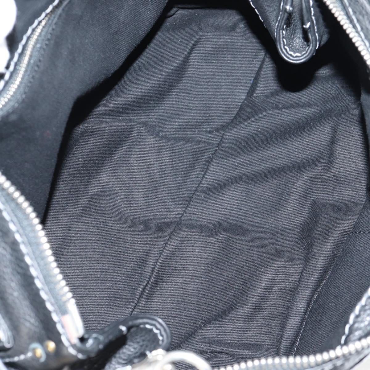 Chloé Paddington, Black, Leather, handbag