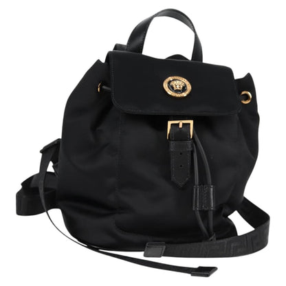 Versace Medusa, Black, NYLON, backpack