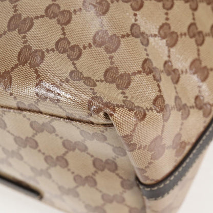 Gucci GG crystal, Beige, Canvas, tote