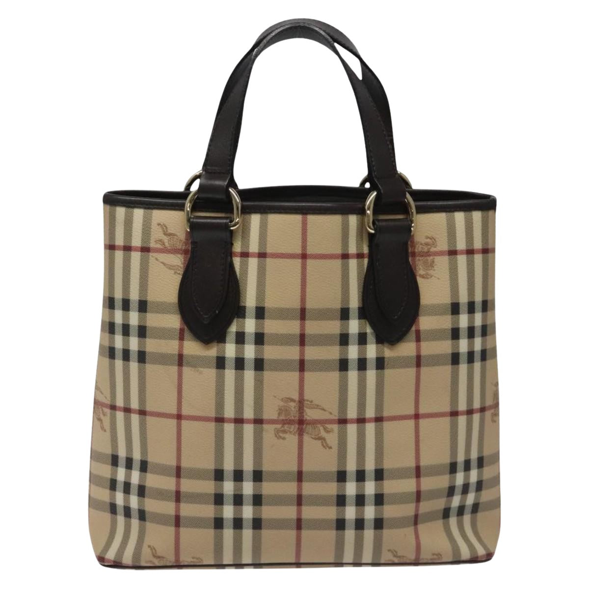 Burberry Nova Check, Beige, Canvas, tote