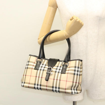 Burberry Nova Check, Beige, Canvas, tote