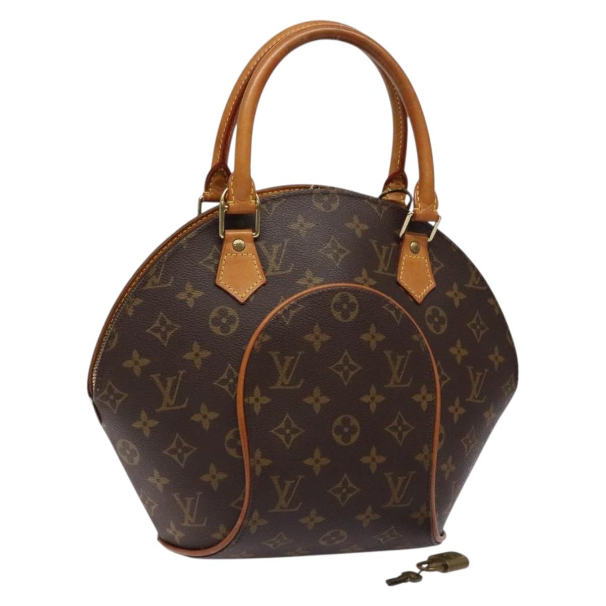 Louis Vuitton Ellipse, Brown, Canvas, handbag