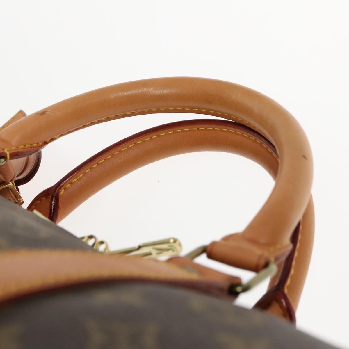 Louis Vuitton Keepall 60, Brown, Canvas, travel
