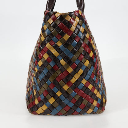 Bottega Veneta Intrecciato, Brown, Leather, tote