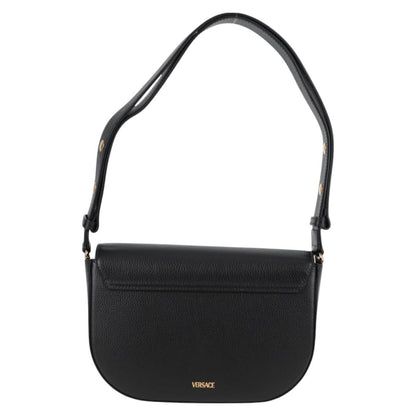 Versace Medusa, Black, Leather, shoulder