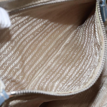 Prada Re-Nylon, Beige, Canvas, shoulder