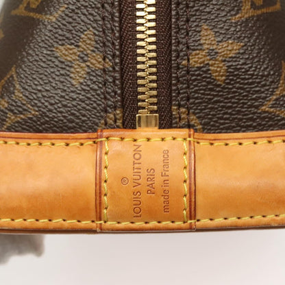 Louis Vuitton Alma, Brown, Canvas, handbag