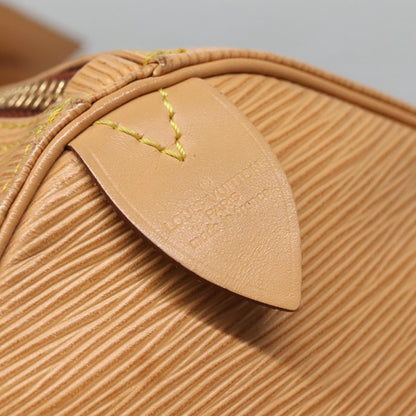 Louis Vuitton Keepall 50, Beige, Leather, travel