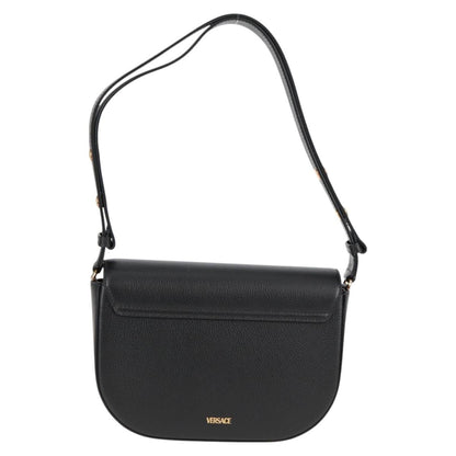 Versace Medusa, Black, Leather, shoulder