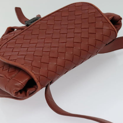 Bottega Veneta Intrecciato, Brown, Leather, shoulder