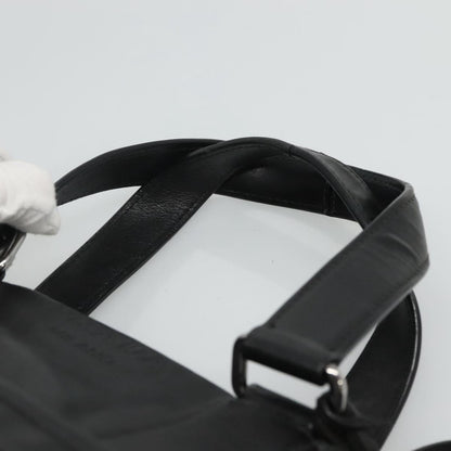 Prada, Black, Leather, tote