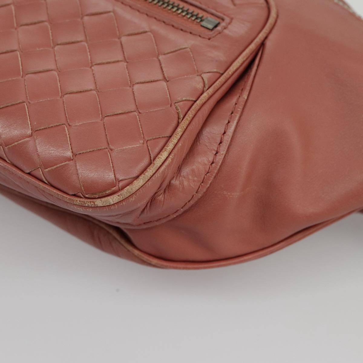 Bottega Veneta Intrecciato, Pink, Leather, shoulder
