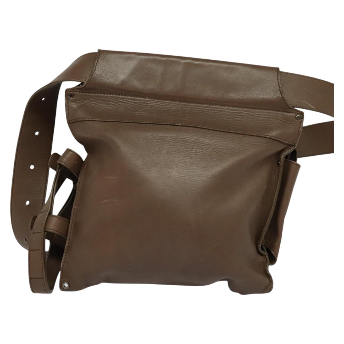 Bottega Veneta Intrecciato, Brown, Leather, shoulder