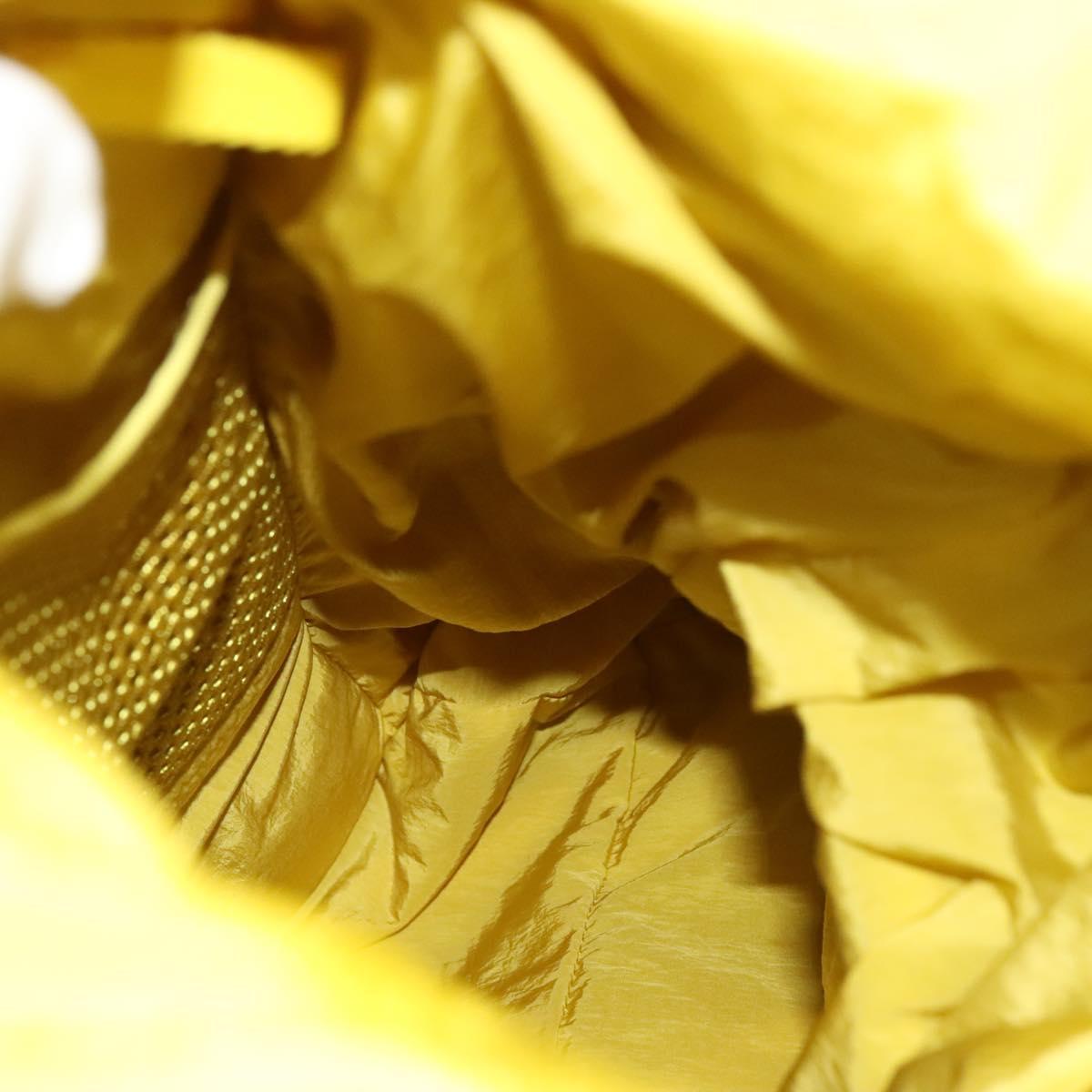 Bottega Veneta Trekking, Yellow, NYLON, backpack