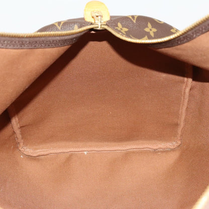 Louis Vuitton Keepall 55, Brown, Canvas, travel