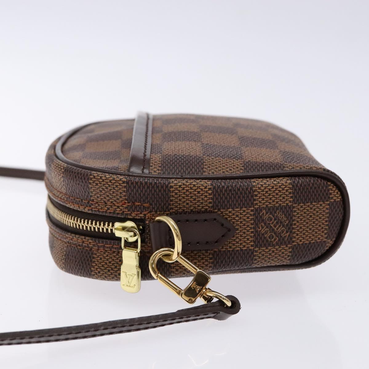 Louis Vuitton Ipanema, Brown, Canvas, shoulder