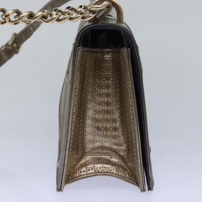 Dior Diorama, Gold, Leather, shoulder