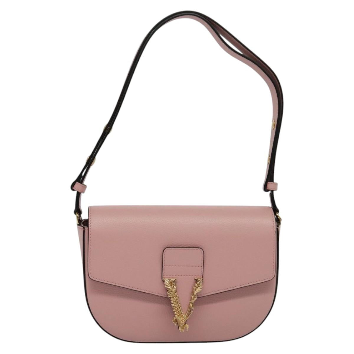 Versace, Pink, Leather, shoulder