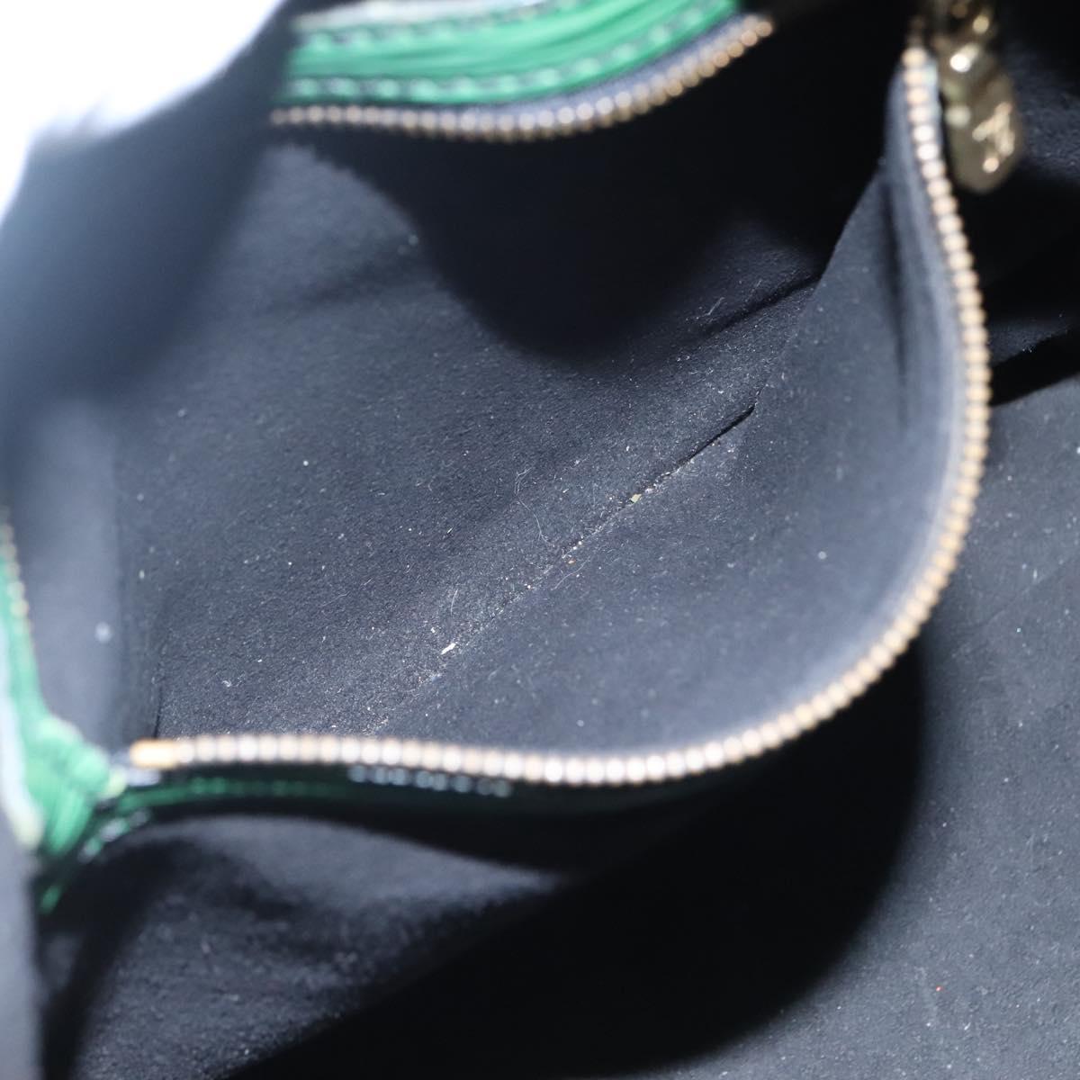 Louis Vuitton Noe, Green, Leather, shoulder