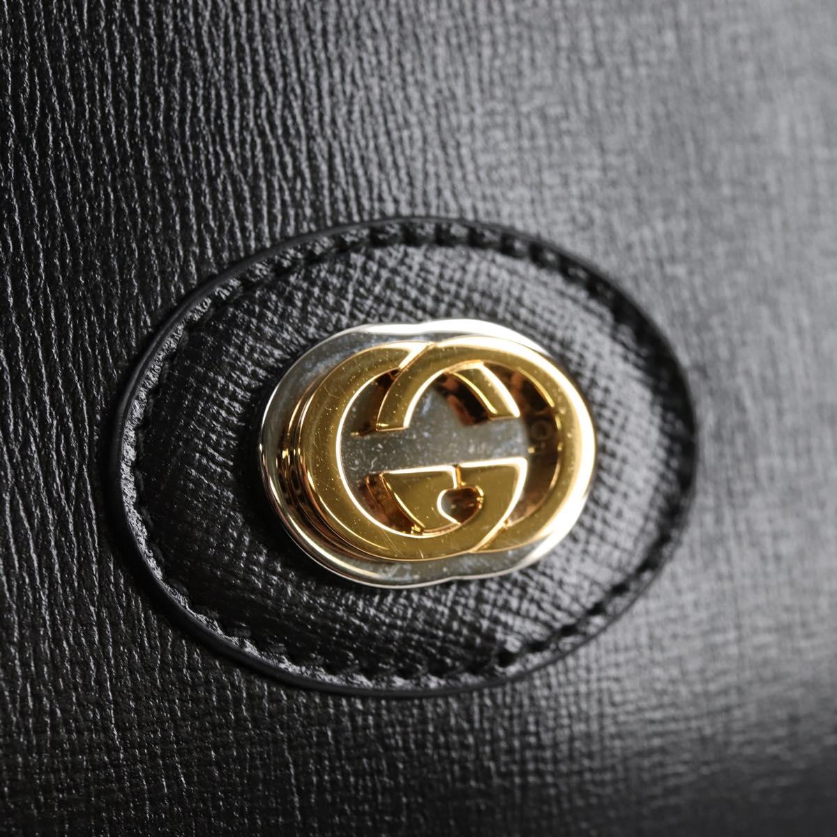 Gucci Marina, Black, Leather, shoulder