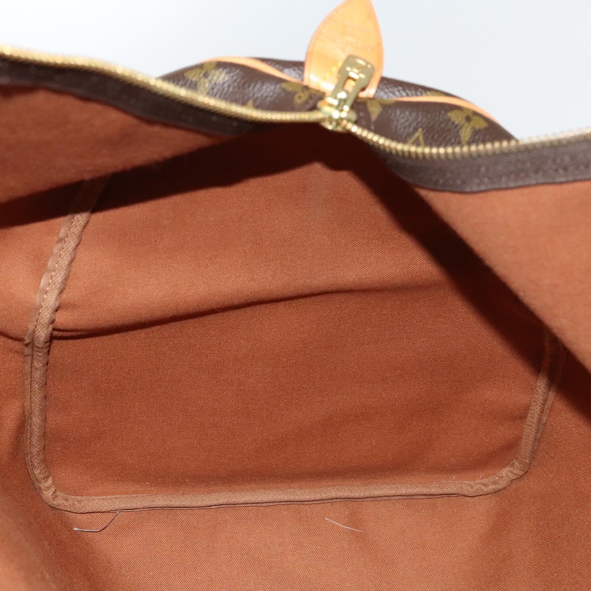 Louis Vuitton Keepall 60, Brown, Canvas, travel