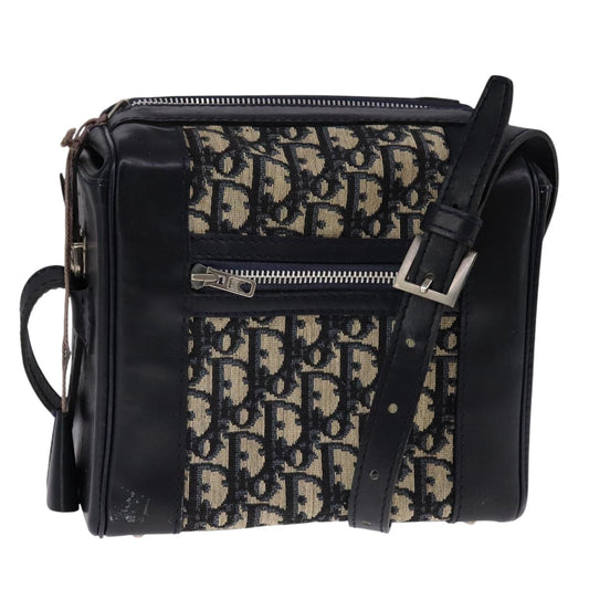 Dior Trotter, Navy, Canvas, shoulder