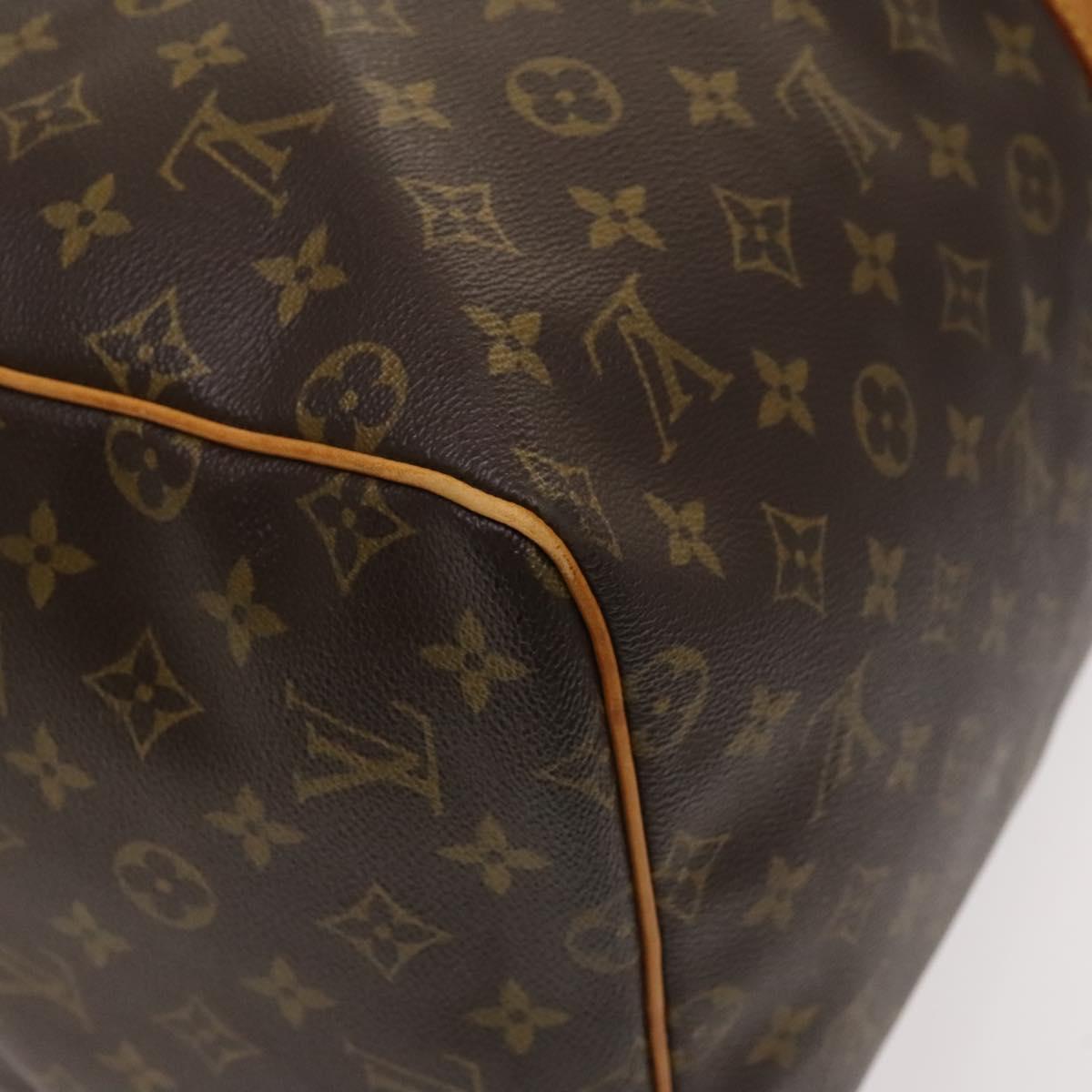 Louis Vuitton Keepall 55, Brown, Canvas, travel