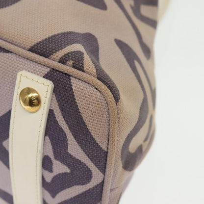 Louis Vuitton Tahitienne, Purple, Canvas, shoulder