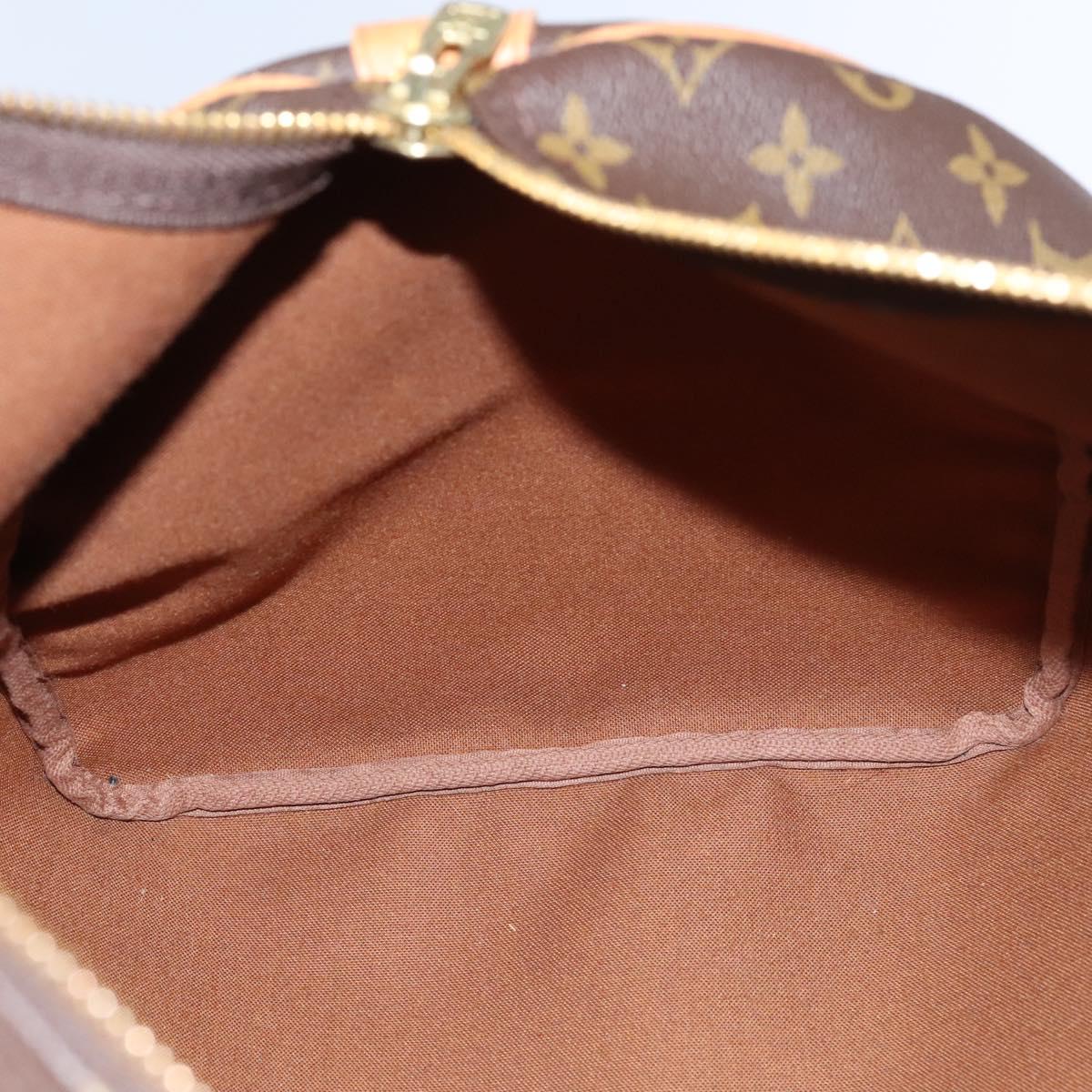 Louis Vuitton Keepall 55, Brown, Canvas, travel