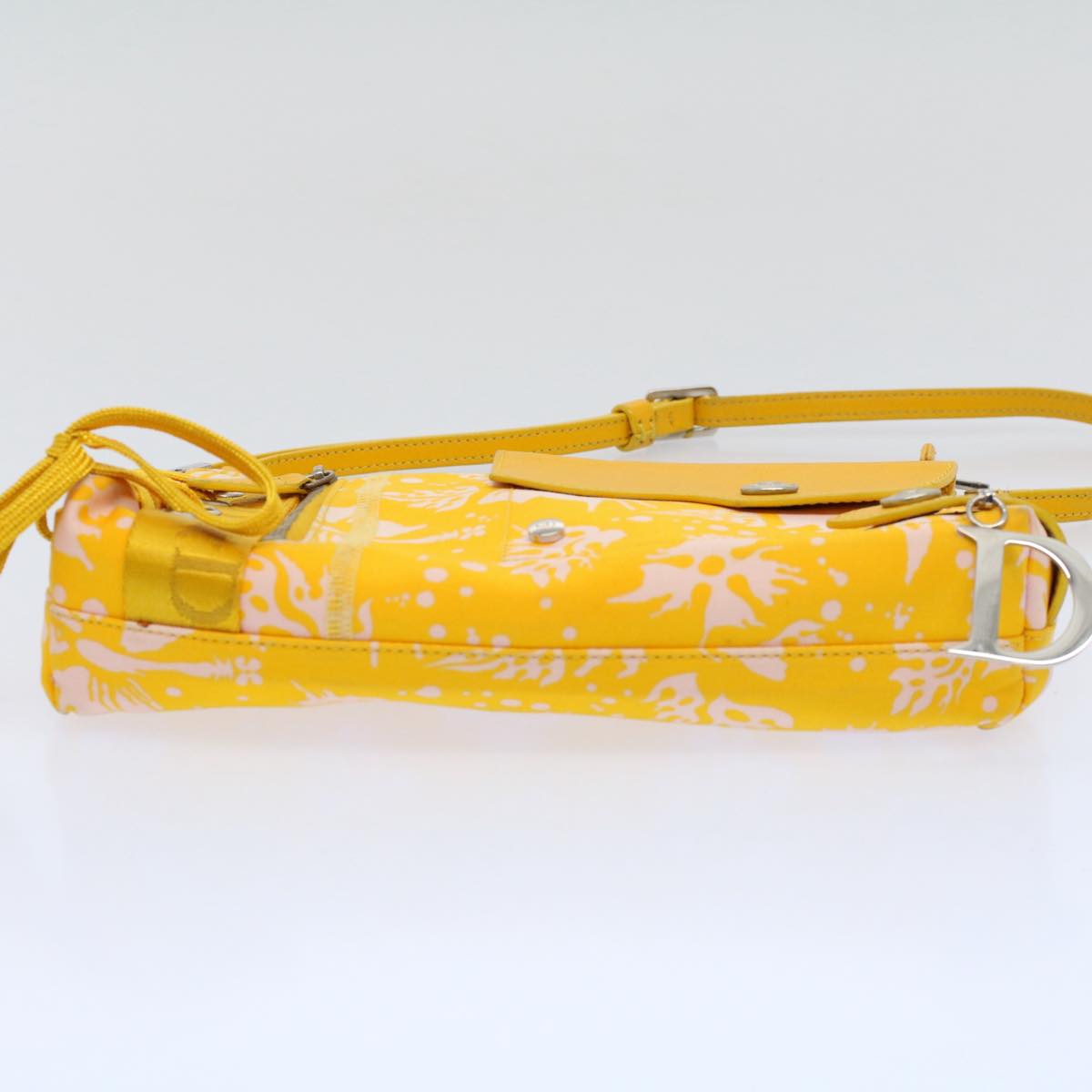 Christian Dior DIOR Surf Canvas, YELLOW, CANVAS, Shoulder bag