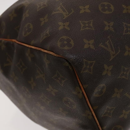 Louis Vuitton Keepall 50, Brown, Canvas, travel