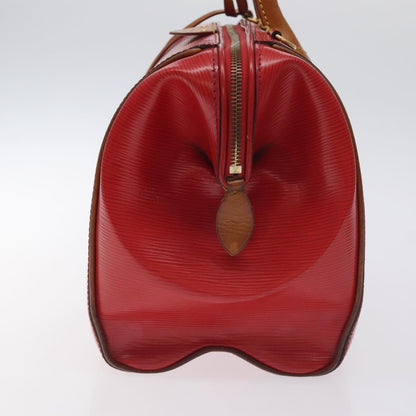 Louis Vuitton, Red, Leather, handbag