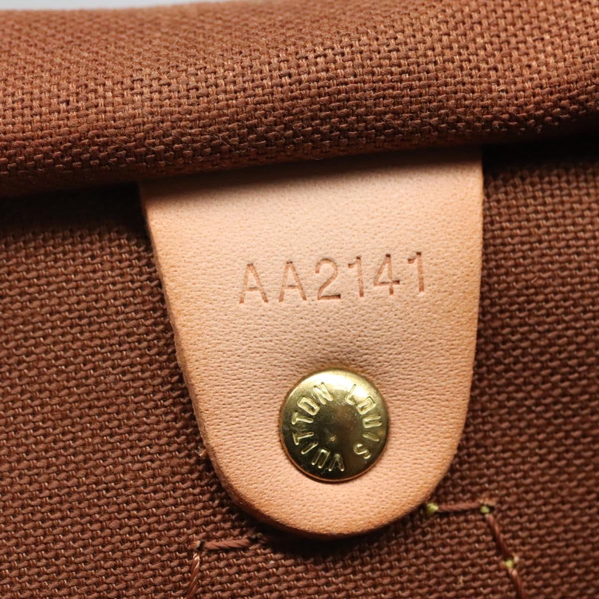 Louis Vuitton Speedy Bandoulière, Brown, "CANVAS, LEATHER", travel